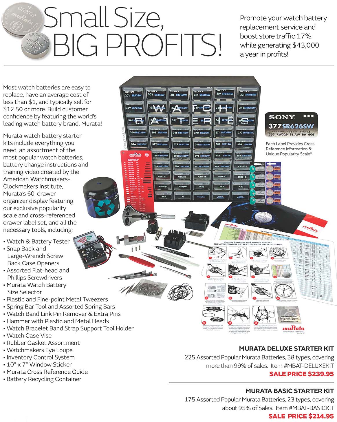 muRata, CABINET w/DELUXE KIT